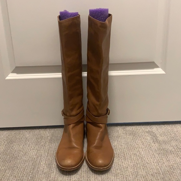 Coach Christine leather riding boots. - Picture 1 of 5